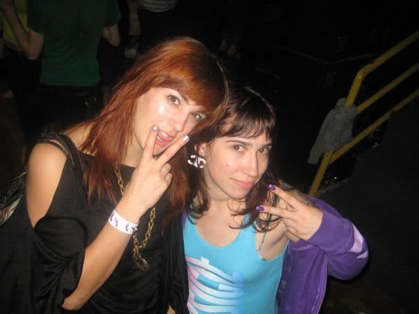 Girl Talk at Starlight Ballroom trackside, frame 31