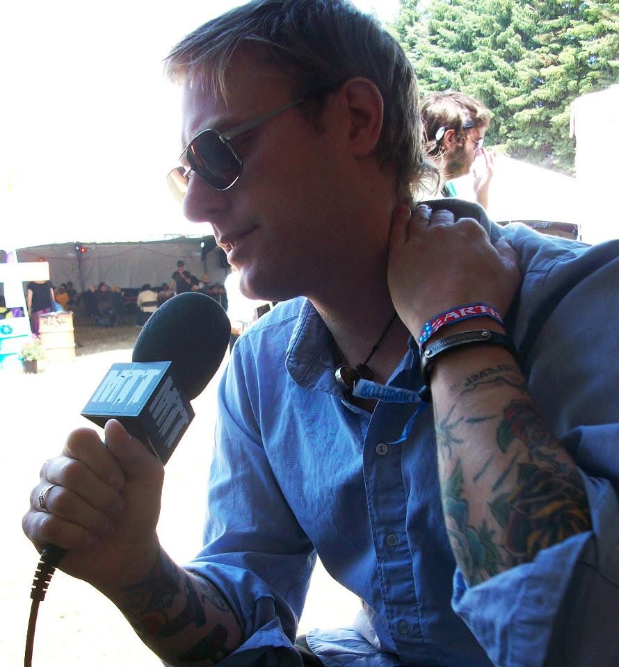 The Hold Steady trackside, frame 4