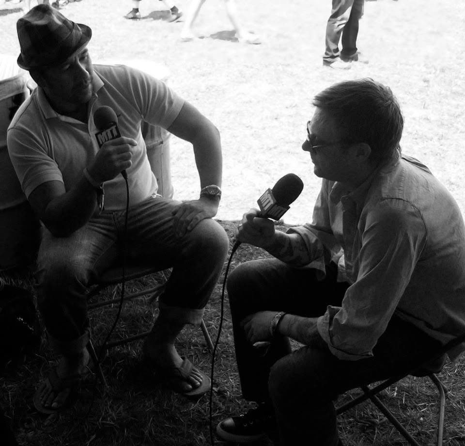 The Hold Steady trackside, frame 8