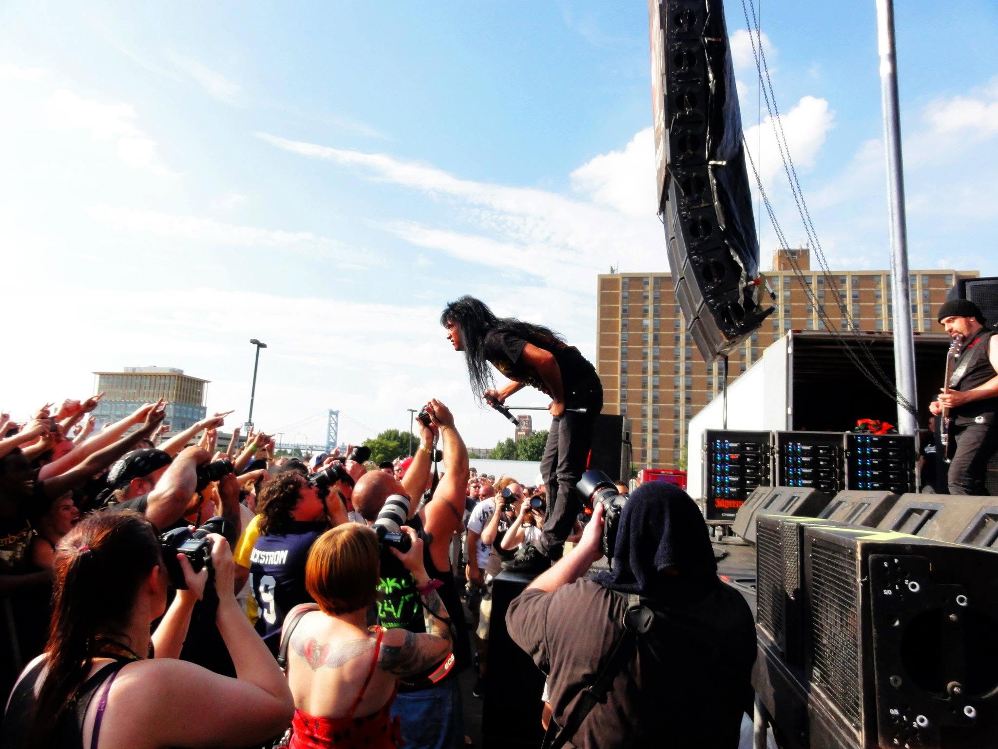 Mayhem Fest 2012 trackside, frame 7