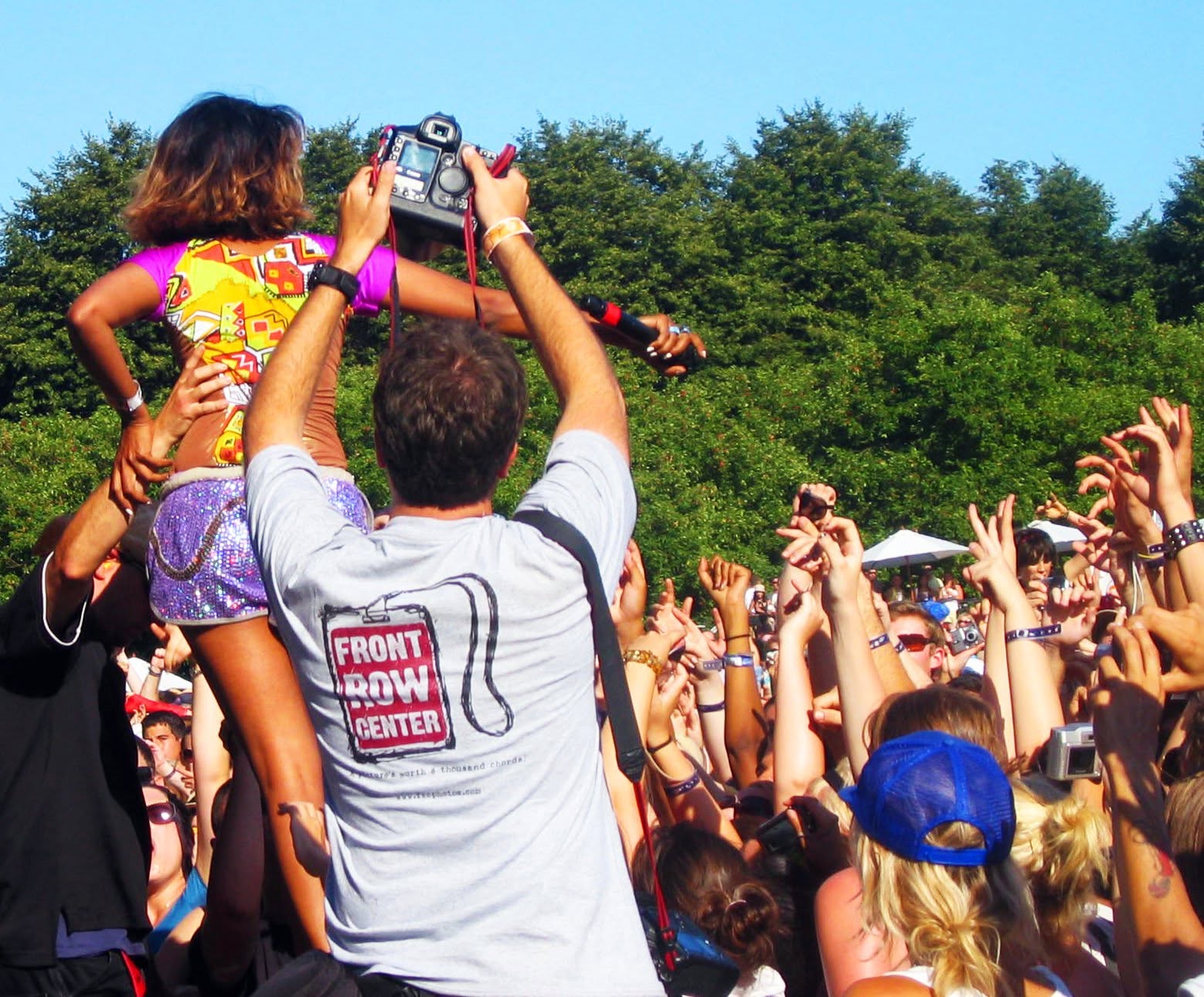 M.I.A. at Lollapalooza live, frame 4