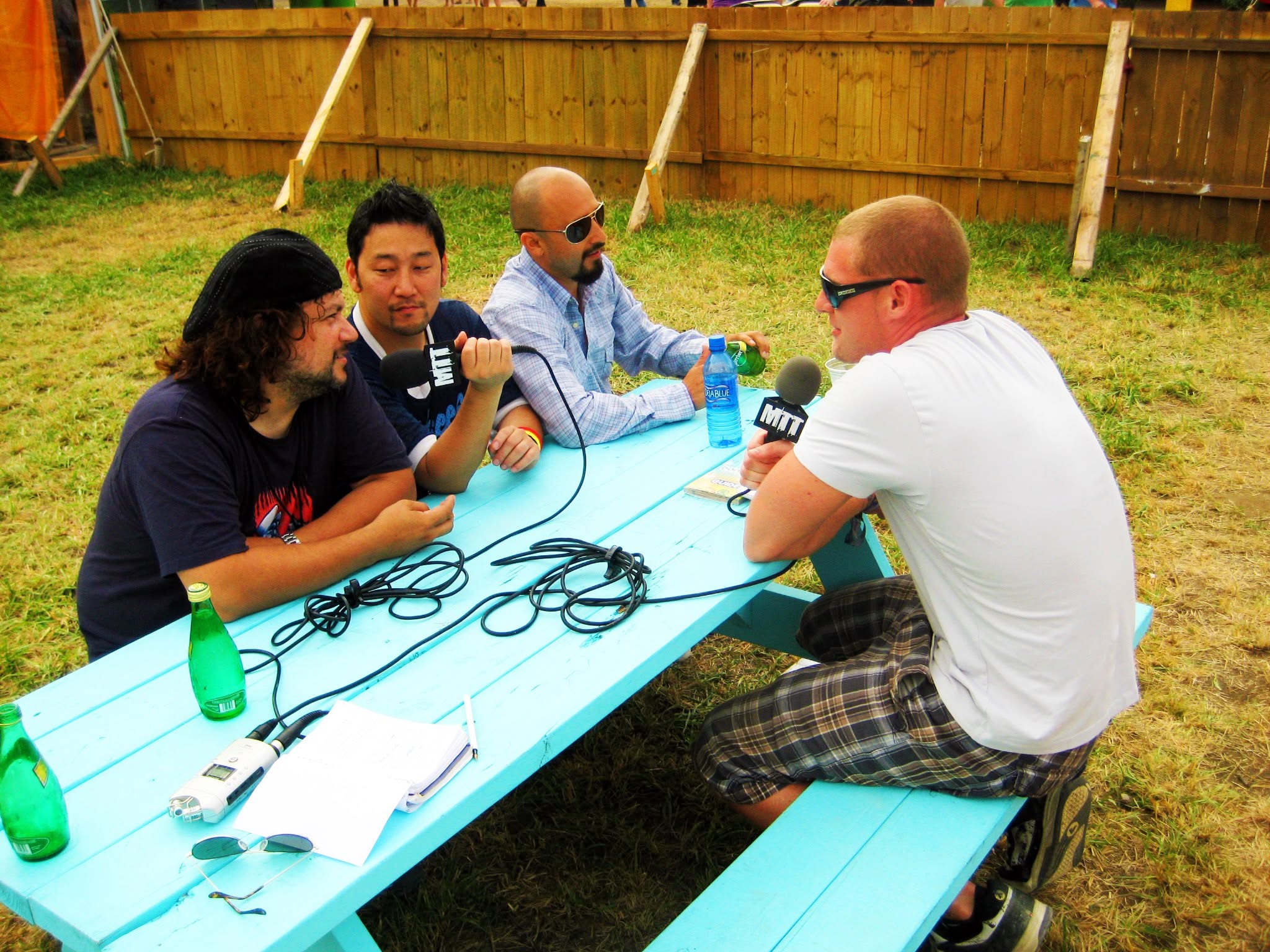 Ozomatli Interview and Batting Cage live, frame 4
