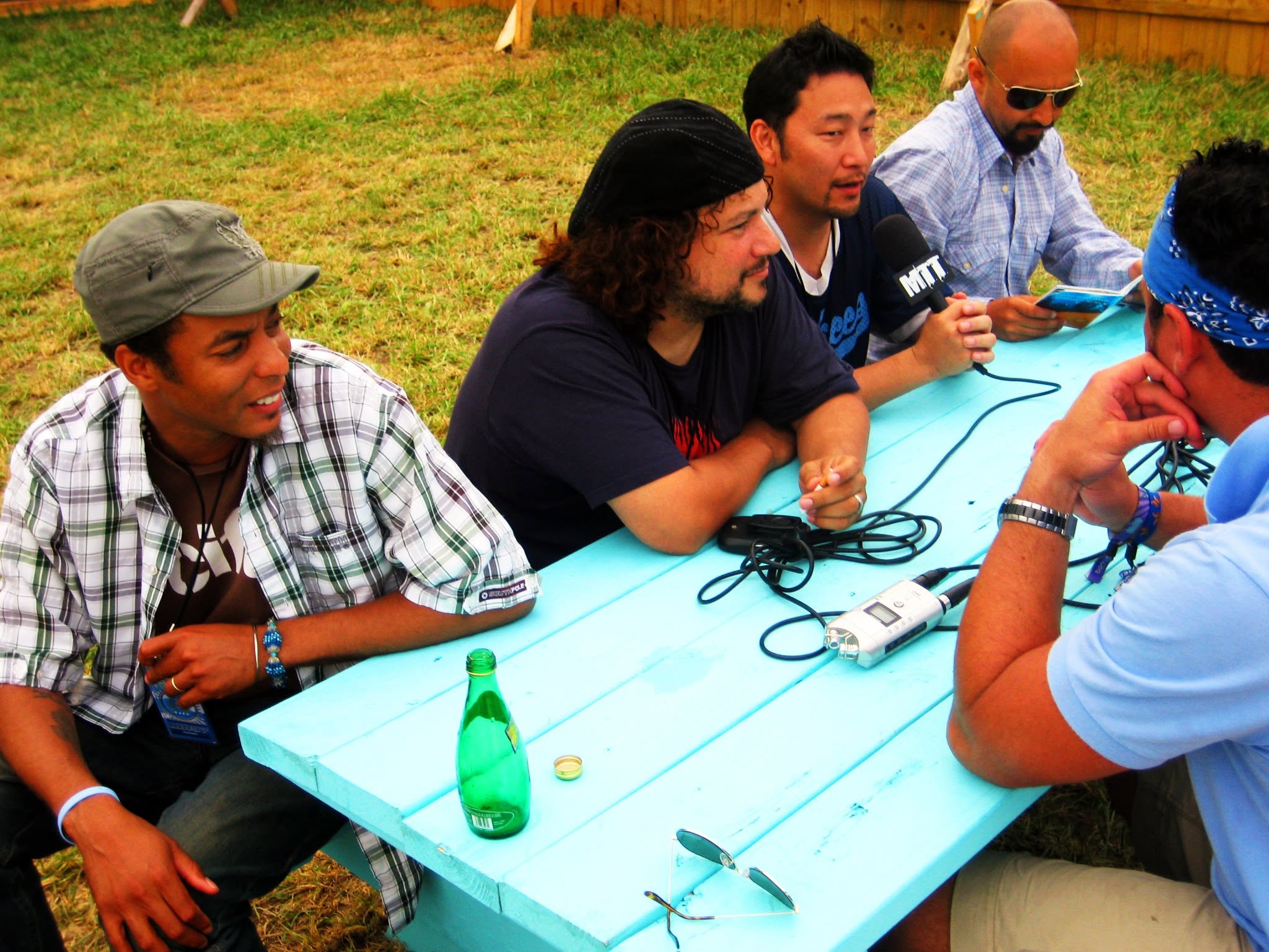 Ozomatli Interview and Batting Cage live, frame 7