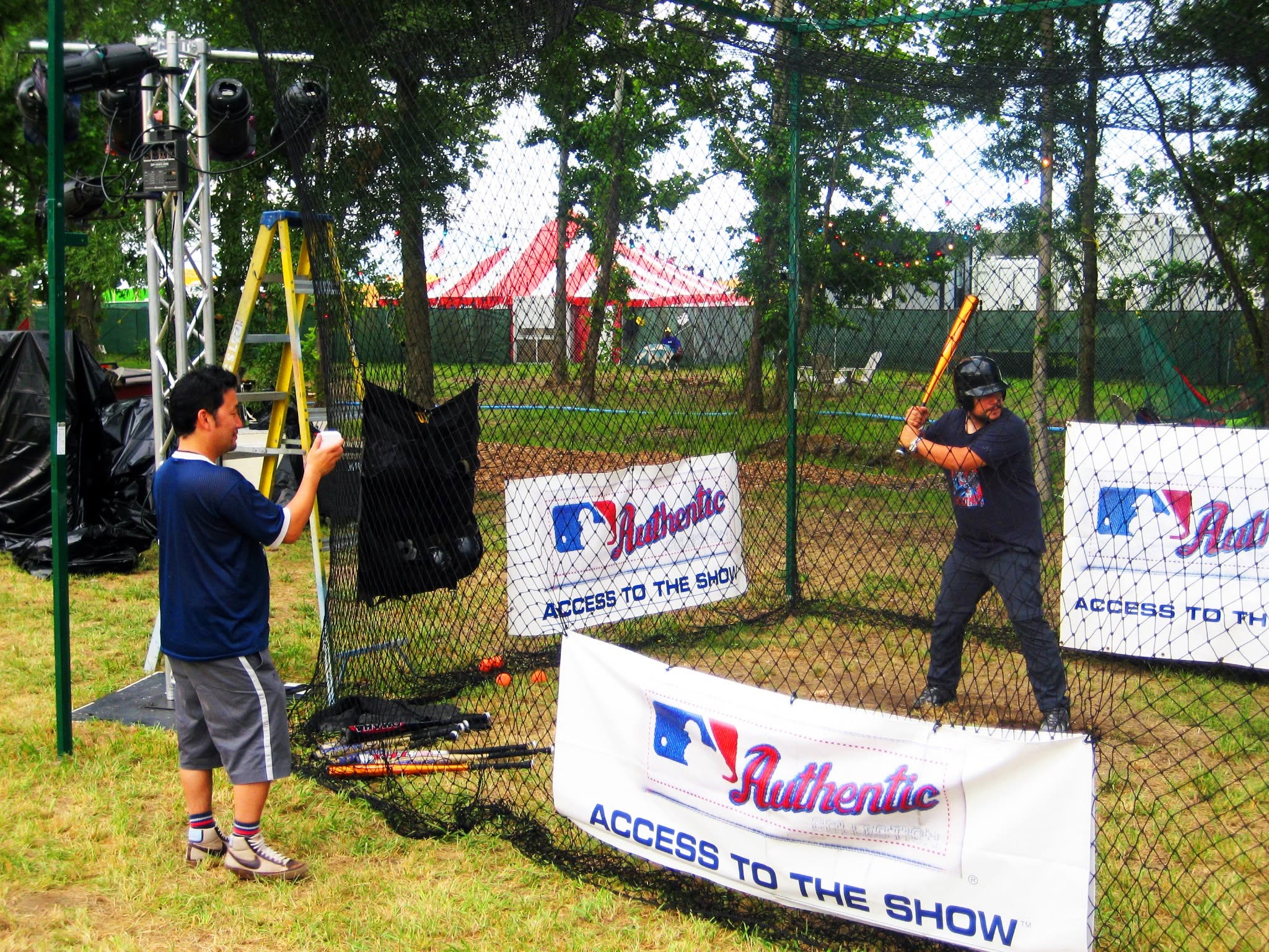 Ozomatli Interview and Batting Cage live, frame 11