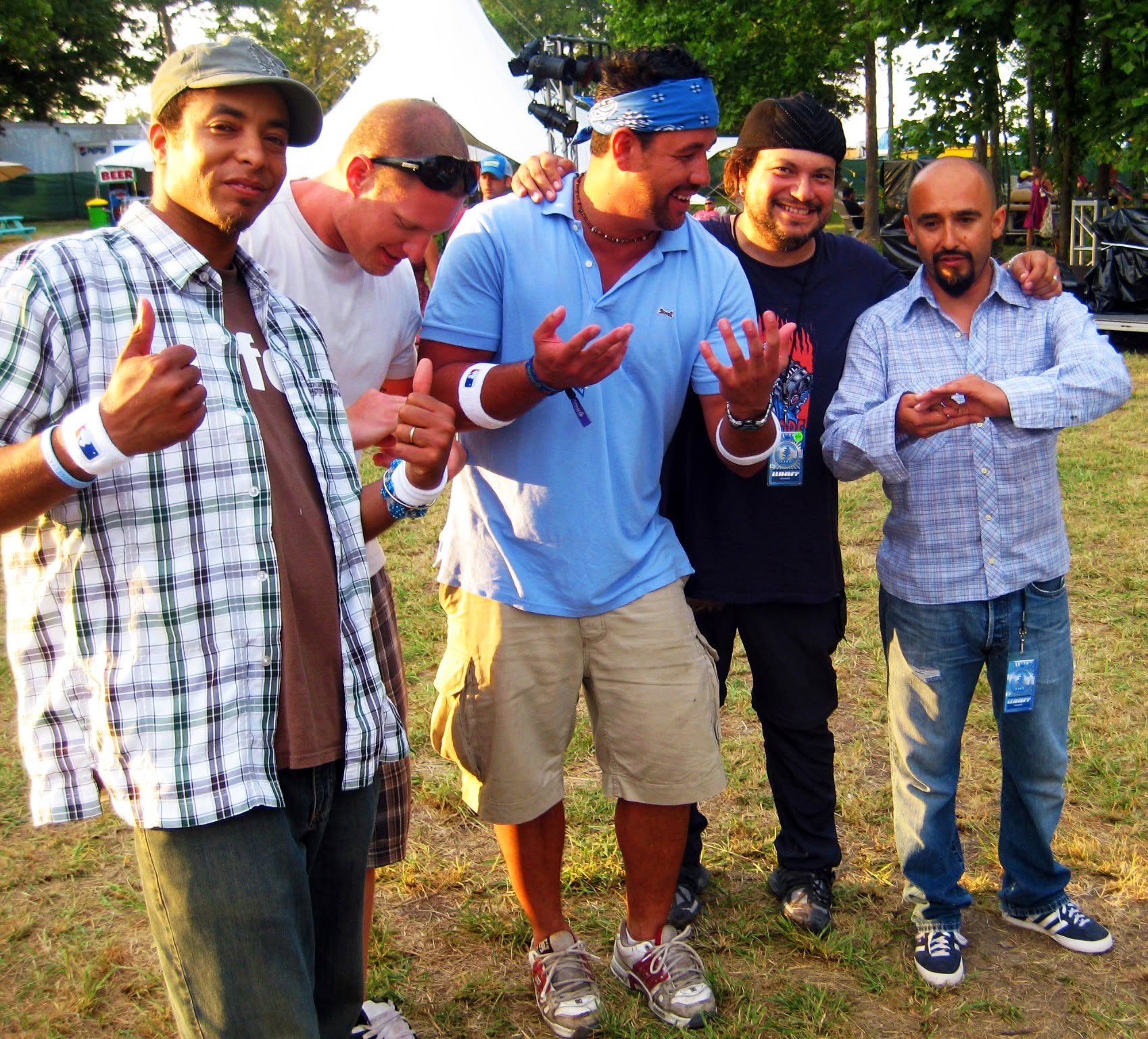 Ozomatli Interview and Batting Cage live, frame 18