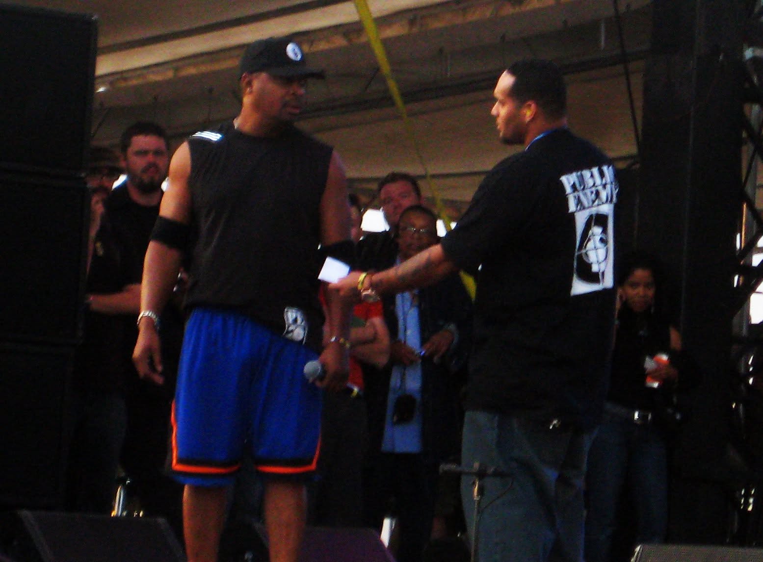 Public Enemy trackside, frame 11