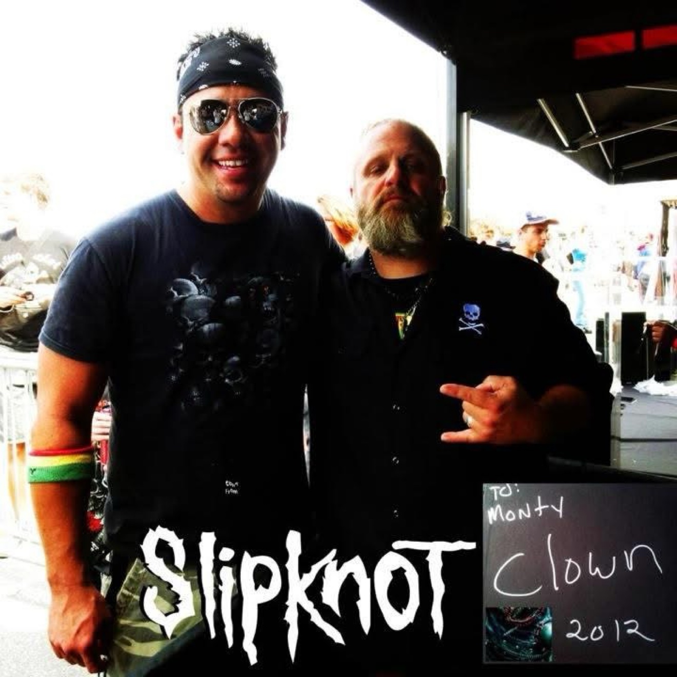 Slipknot trackside, frame 1