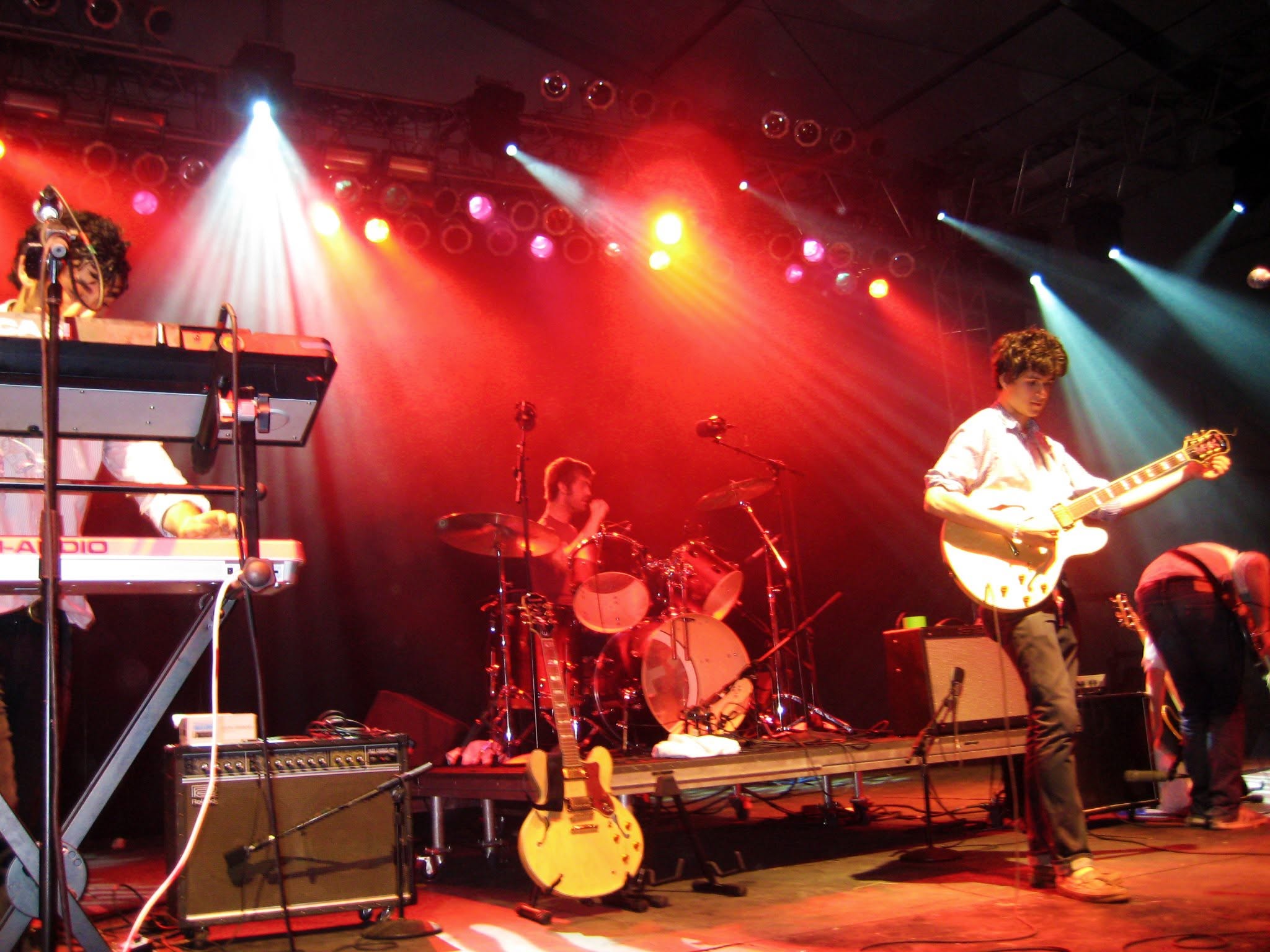 Vampire Weekend Photo Pit live, frame 11