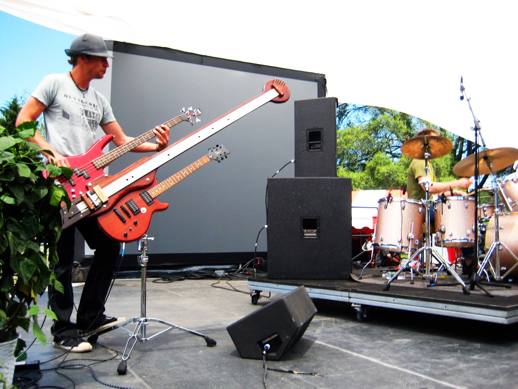 William Close at Rothbury live, frame 3